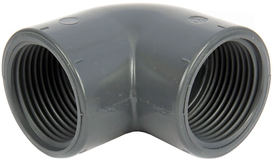 Product code: EL51. 90° Elbow. Available in ABS and PVC.